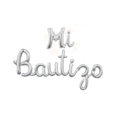 GLOBO METALICO MI BAUTIZO