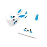 bolsa conejo pascua celeste para dulces pack 12 unidades