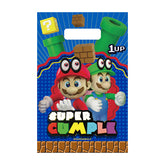 BOLSA DE DULCE SUPER MARIO X 6