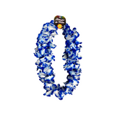 COLLAR FLOR AZUL/BLANCO 6 UNIDADES