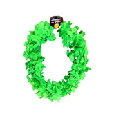 COLLAR FLOR FLUOR VERDE 6 UNIDADES