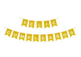 BANDERÍN FELIZ CUMPLEAÑOS GLITTER