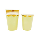 VASOS COLORES PASTELES X6