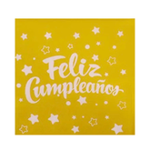 SERVILLETAS FELIZ CUMPLEAÑOS X16CM