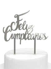 TOPPER TORTA FELIZ CUMPLEAÑOS X1