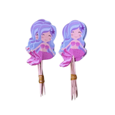 PALILLOS PARA PASTEL SIRENA X12