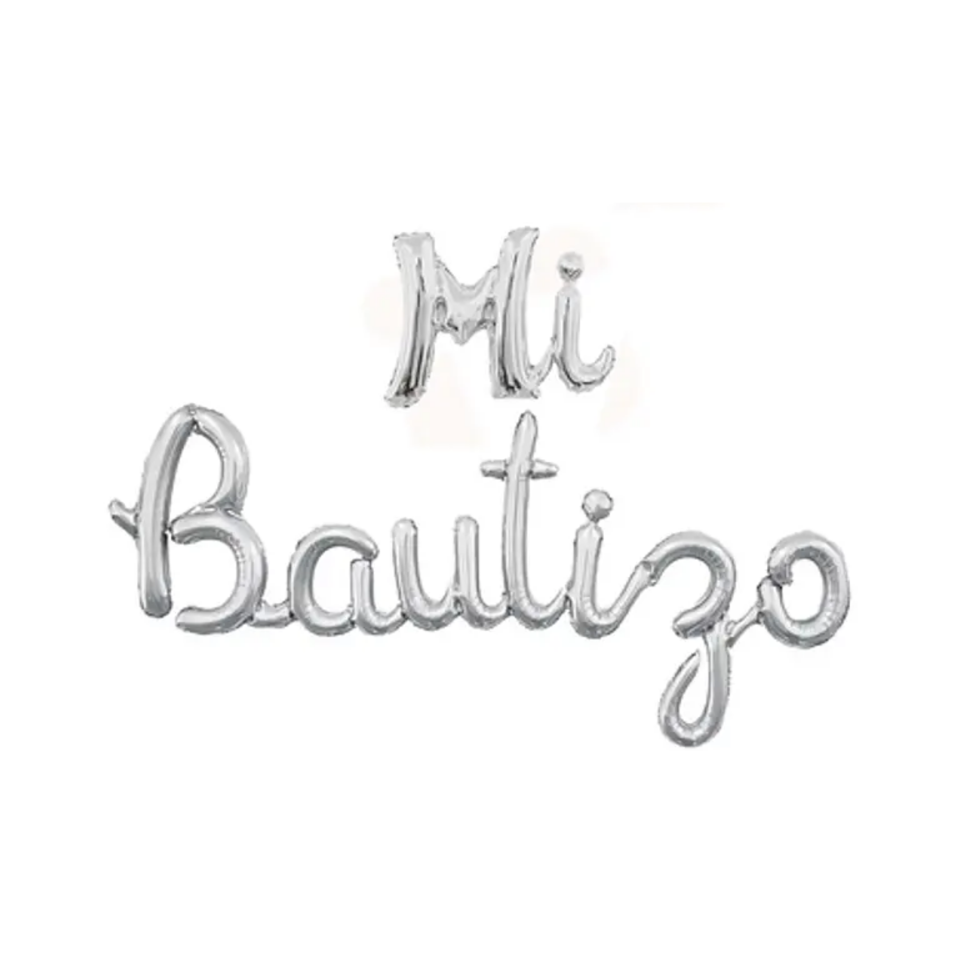 GLOBO METALICO MI BAUTIZO