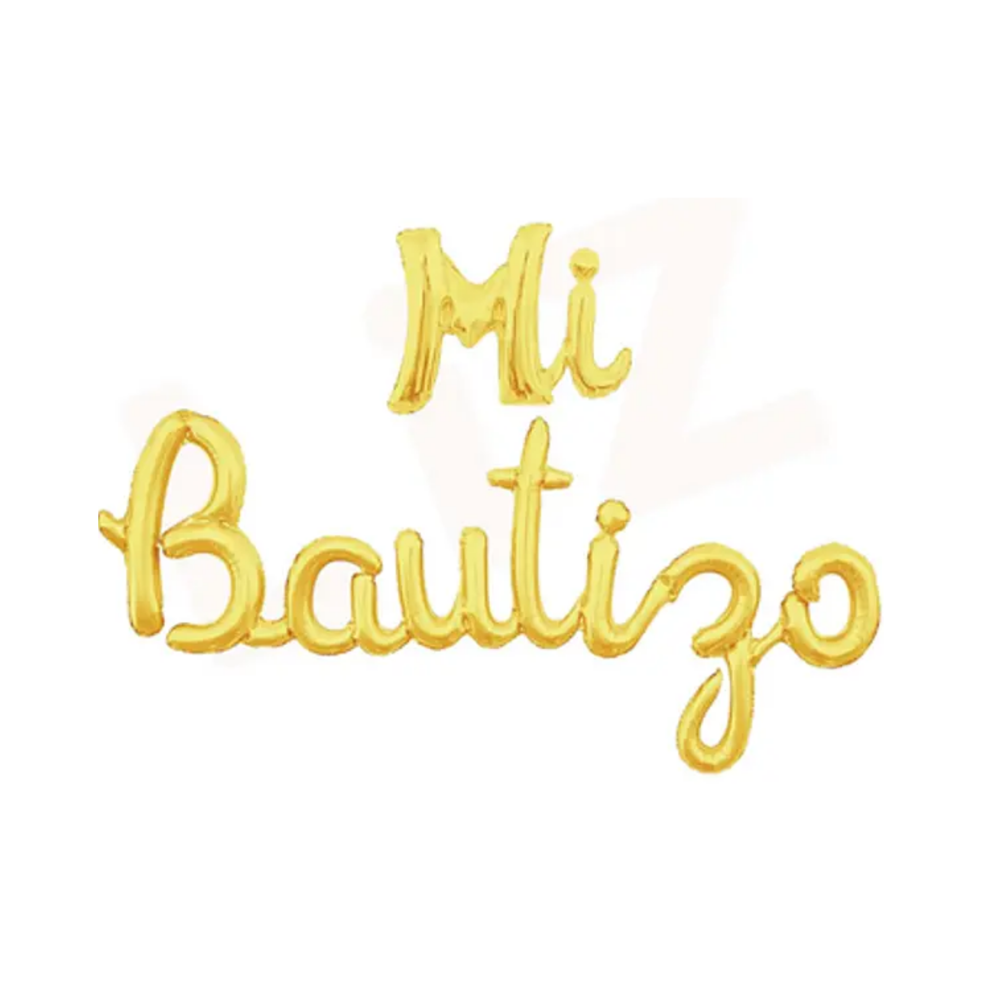 GLOBO METALICO MI BAUTIZO