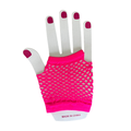 GUANTE MALLA CORTO FUCSIA