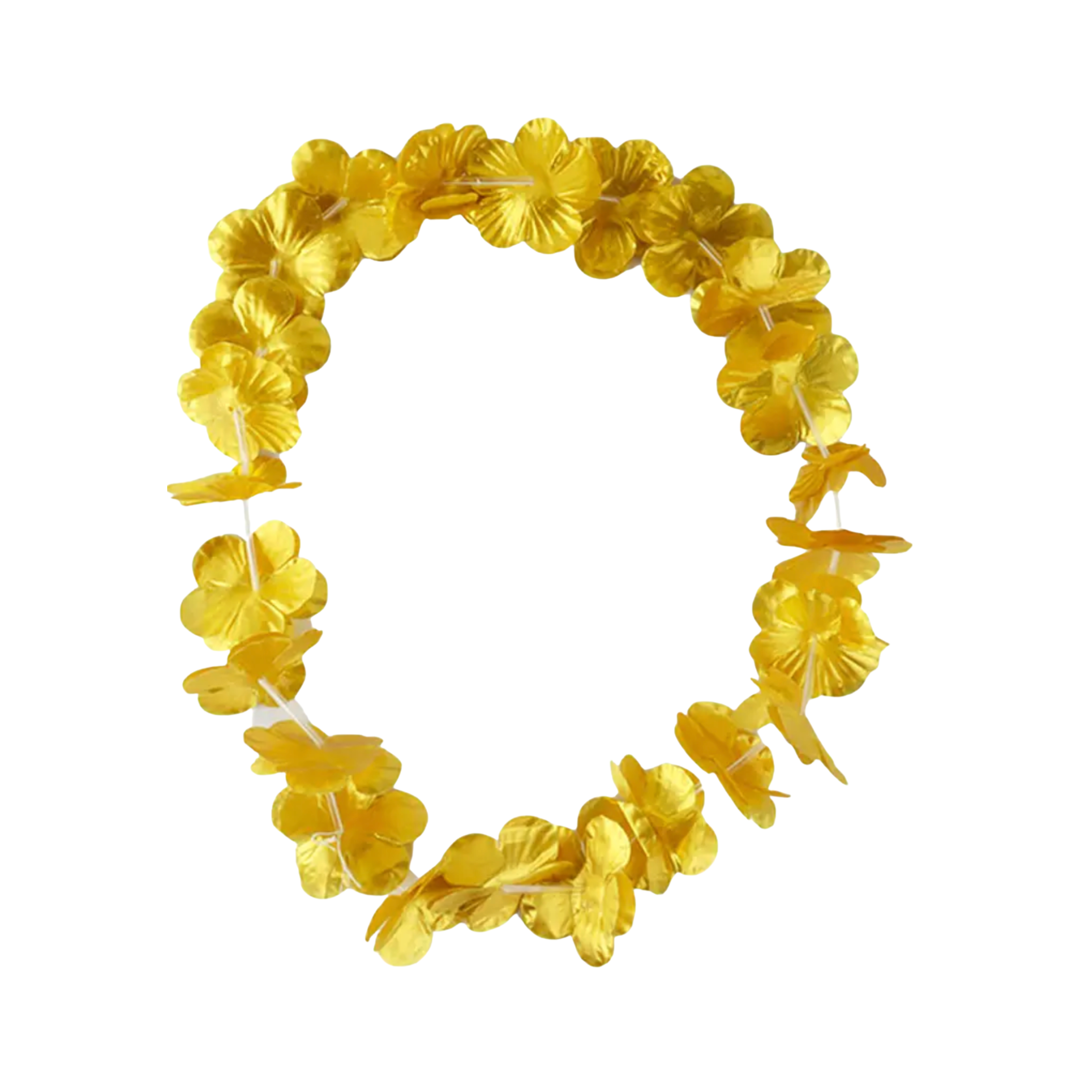 Collar Hawaiano Dorado