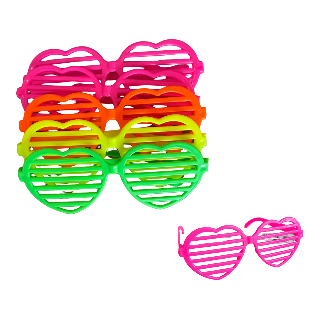Lente fluor x5 corazón