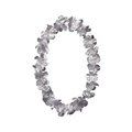 Collar Hawaiano Plateado x 4un