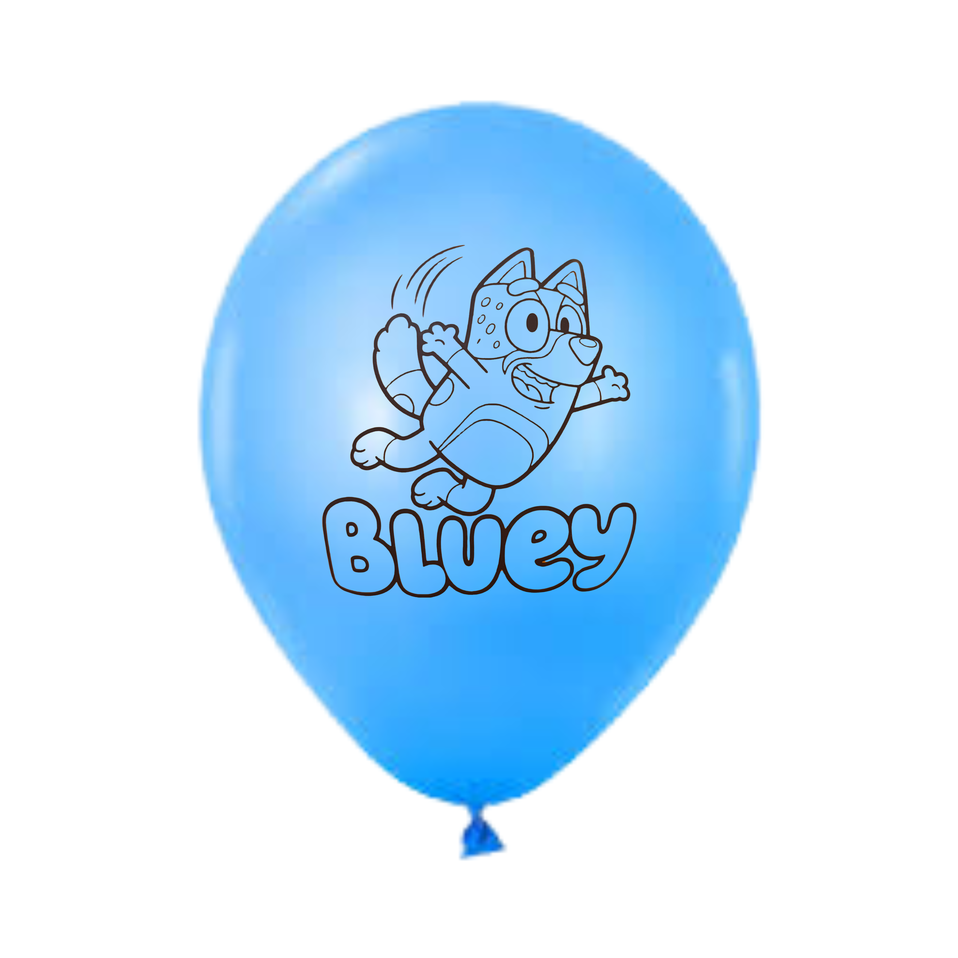 Globo Látex Bluey 10 Unidades