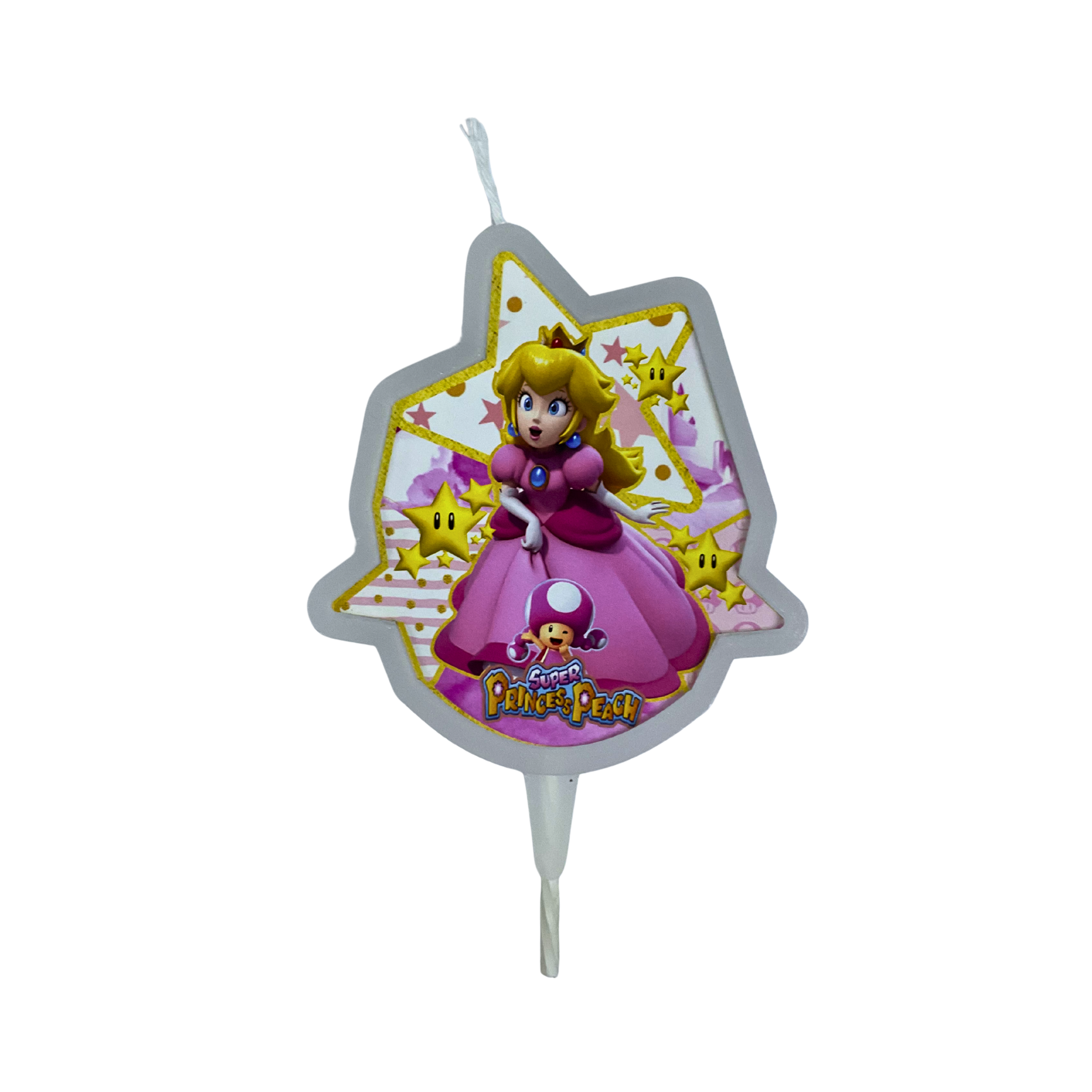 Vela Estrella Princesa Peach
