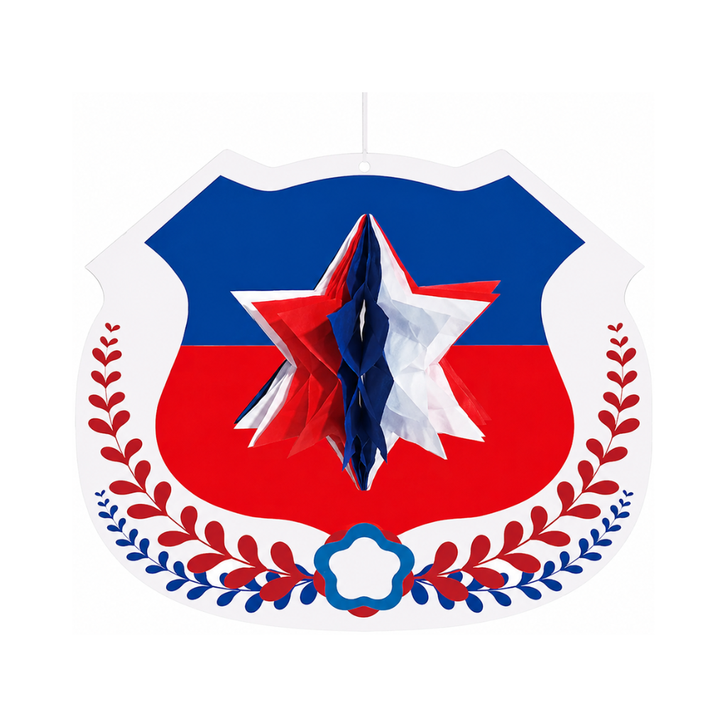 Adorno Escarapela Escudo