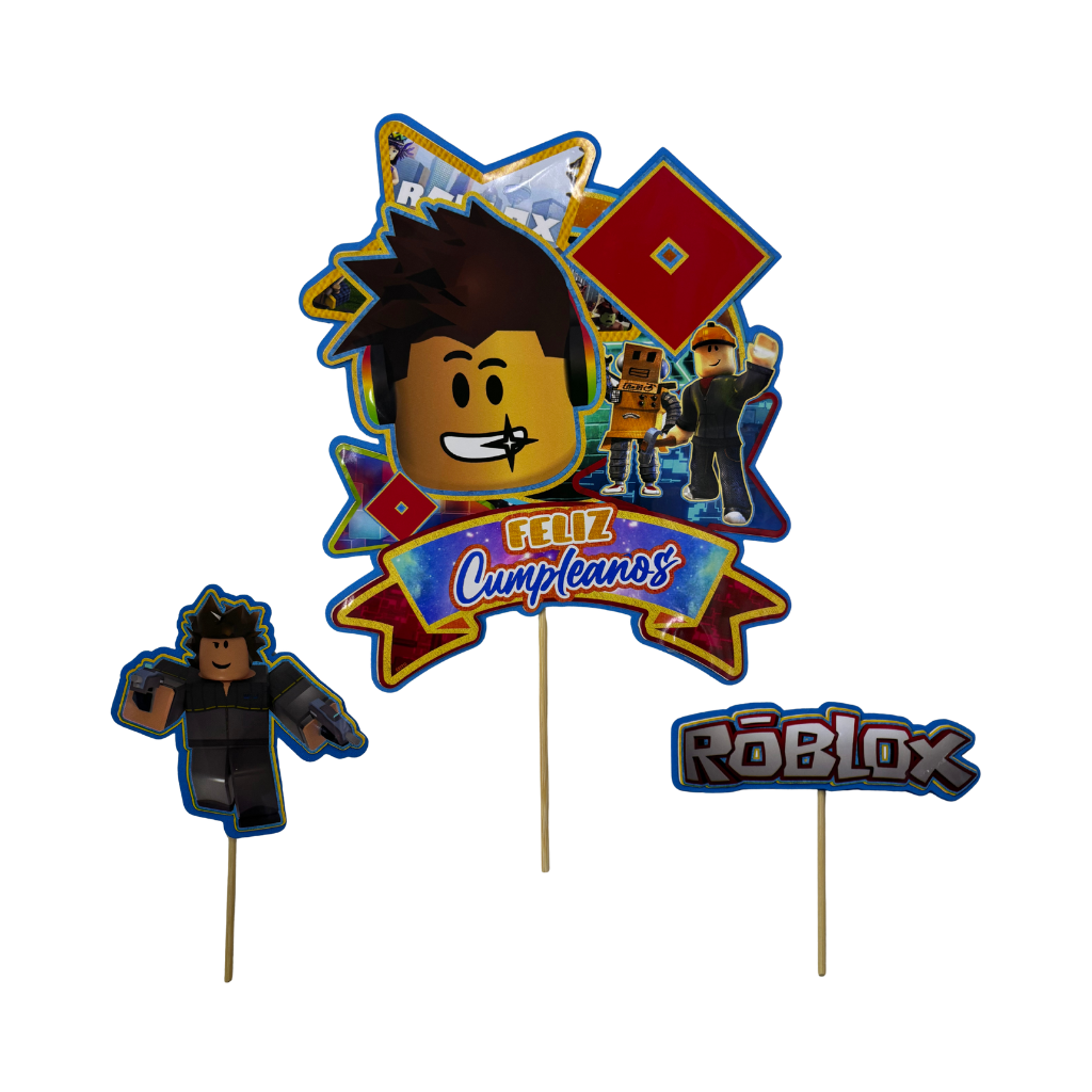 TOPPER DE TORTA ROBLOX