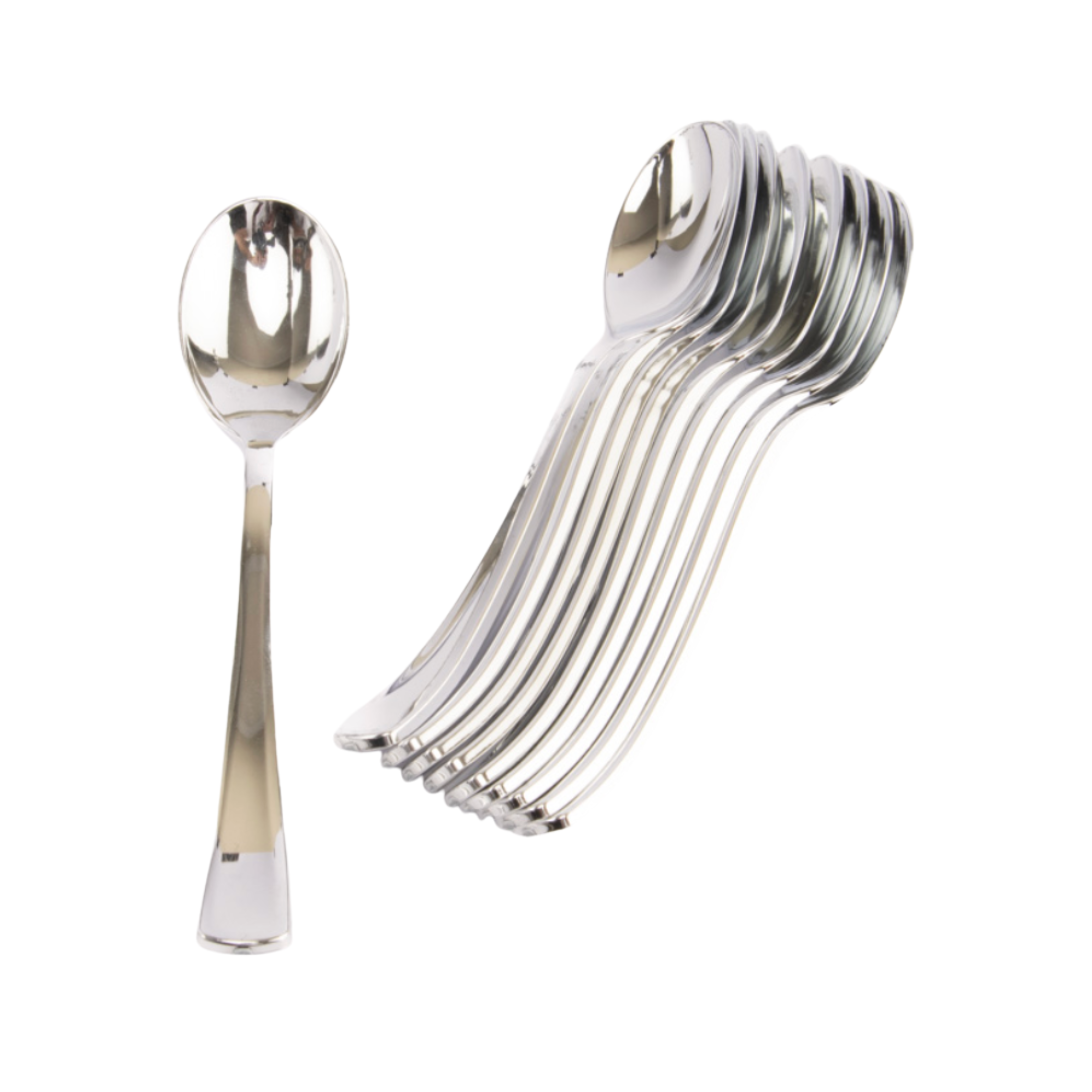 Cucharas Metalizadas x 10un