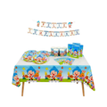 decoracion plim plim platos vasos mantel cumpleaños niños