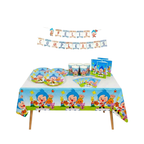 decoracion plim plim platos vasos mantel cumpleaños niños