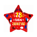 Globo Mylar “Un 18 Bien Zapatia’o”