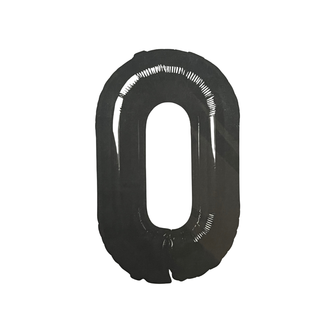 GLOBO METALICO 32" NEGRO #0