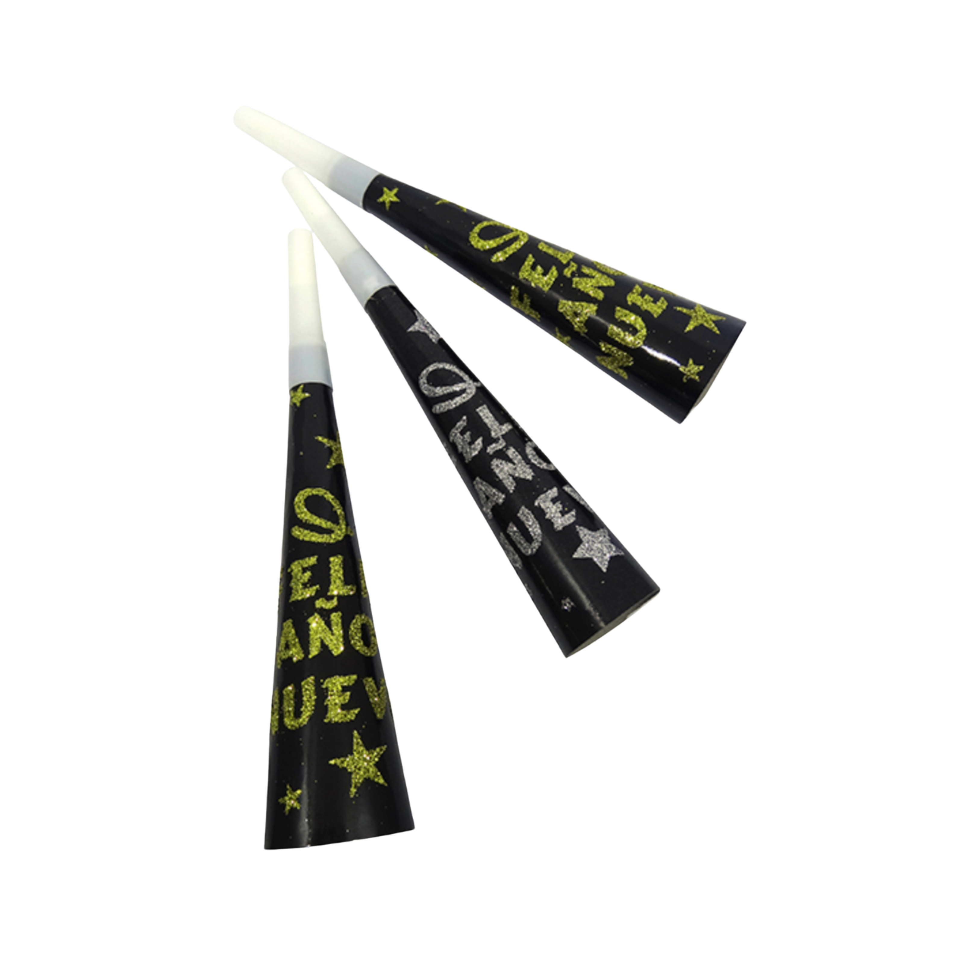 Cornetas Feliz Año Nuevo x 6un