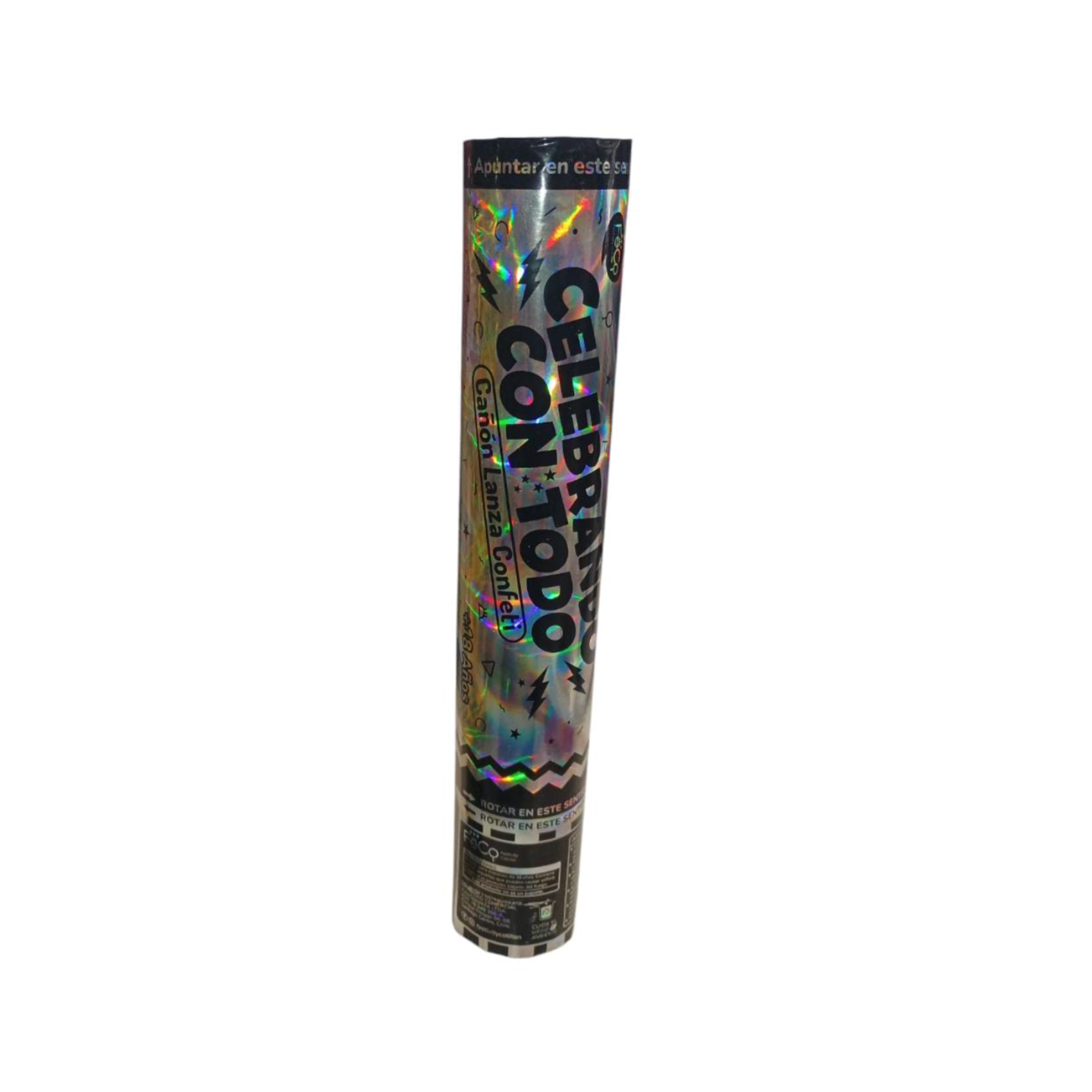 Cañon Lanza Confeti 60cm