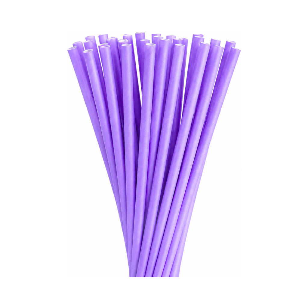 Bombilla Papel Colores x25 Unidades