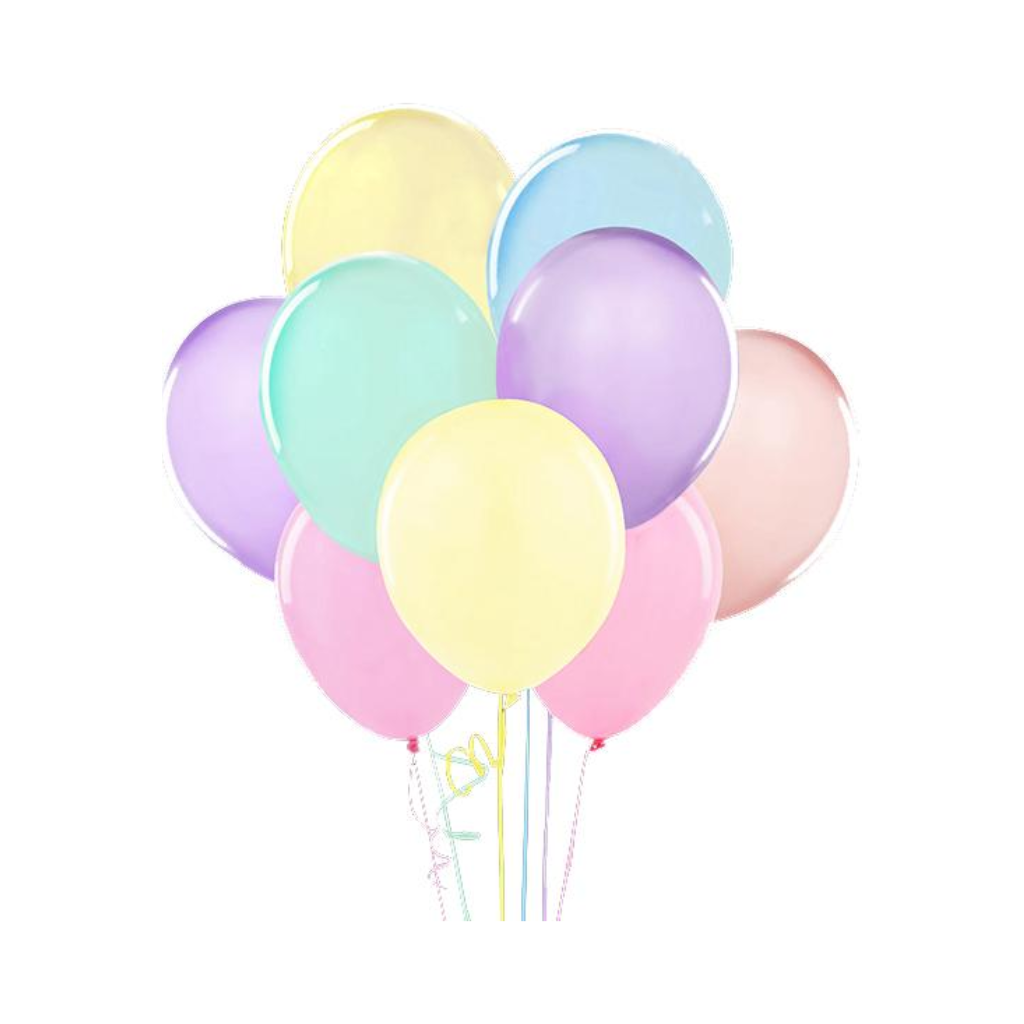 GLOBO #9 PASTEL SURTIDO X25
