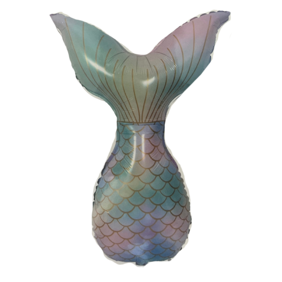 Globo cola de sirena 52x85 cm