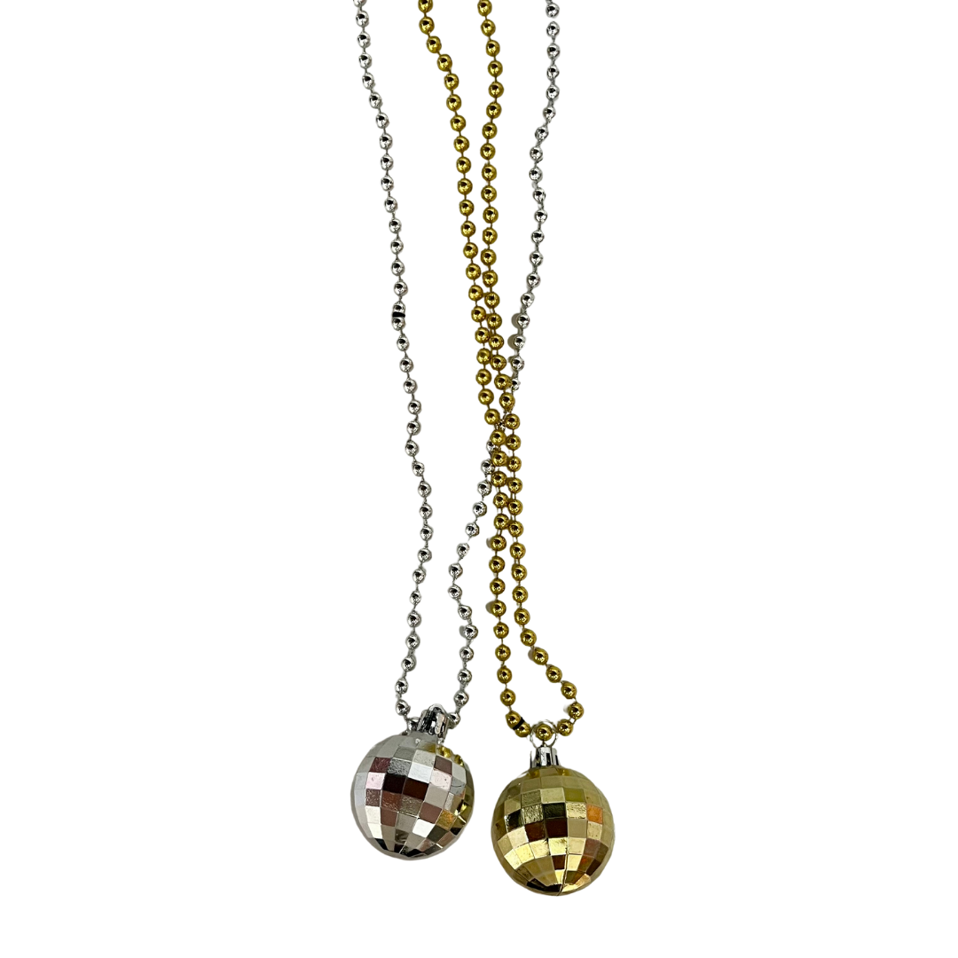 Collar beads disco 2pcs x1uni
