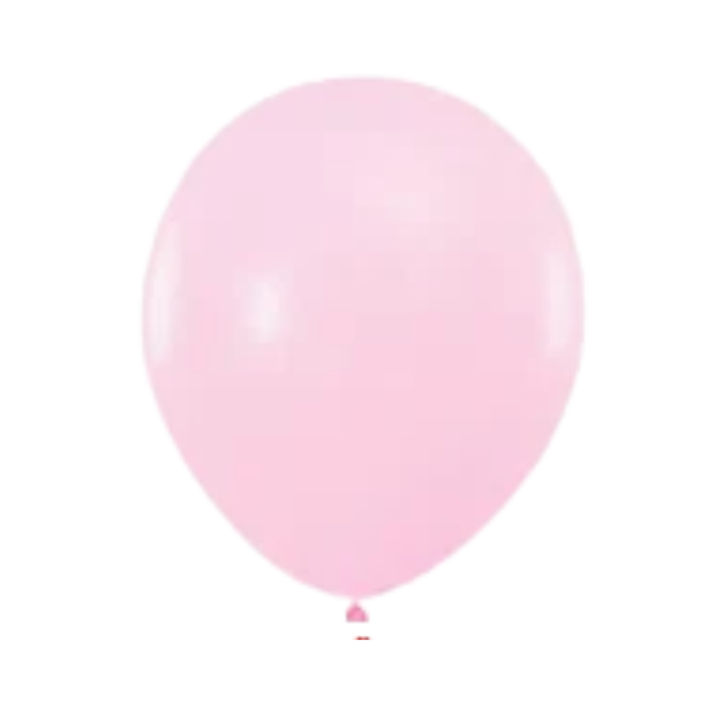 GLOBO #12 PASTEL ROSADO X25