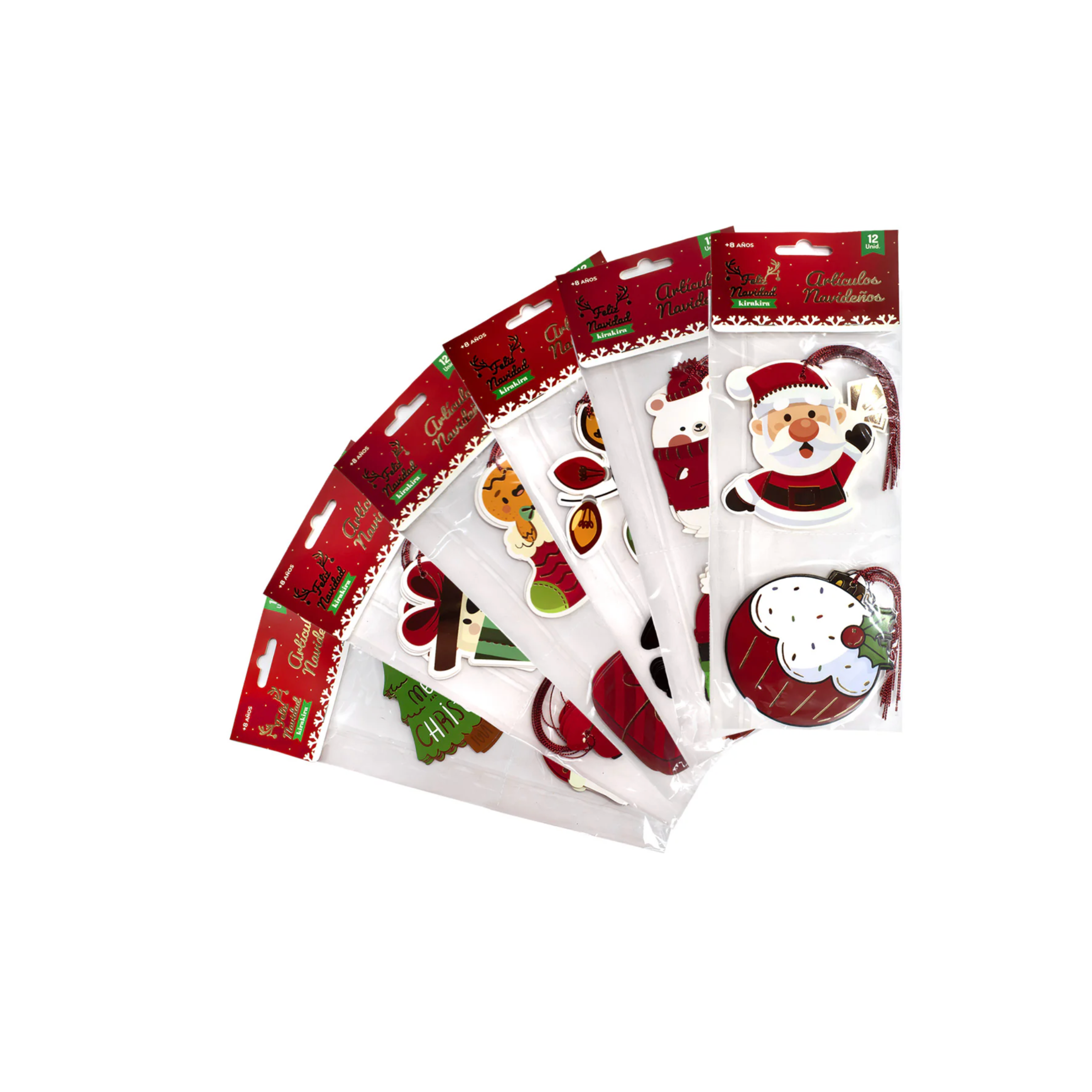 Tags Navideños para Regalos x 12un