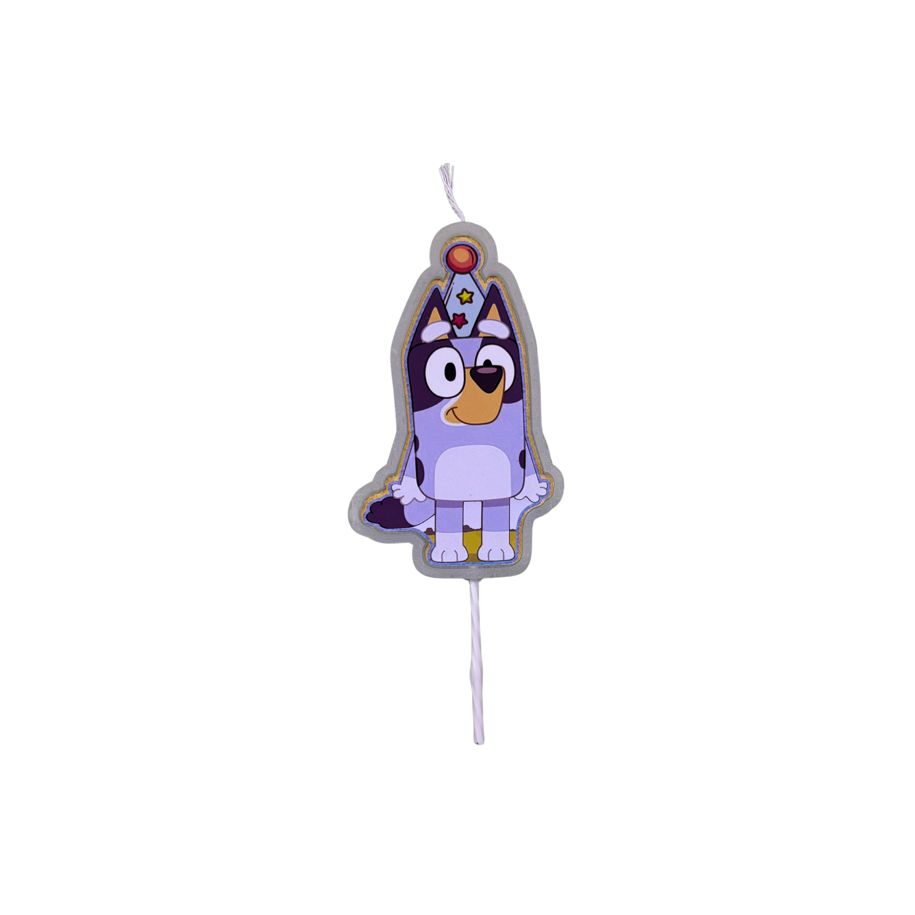 VELA PARA TORTA BLUEY