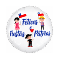 Globo Mylar Tricolor “Felices Fiestas Patrias”