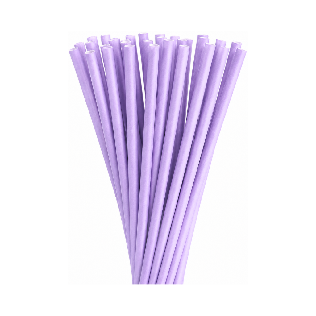 Bombilla Papel Pastel x25 Unidades