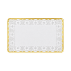 Bandeja Rectangular con Blonda 25x35 cm