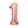 Globo Número Rose Gold 32"