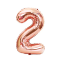 Globo Número Rose Gold 32"