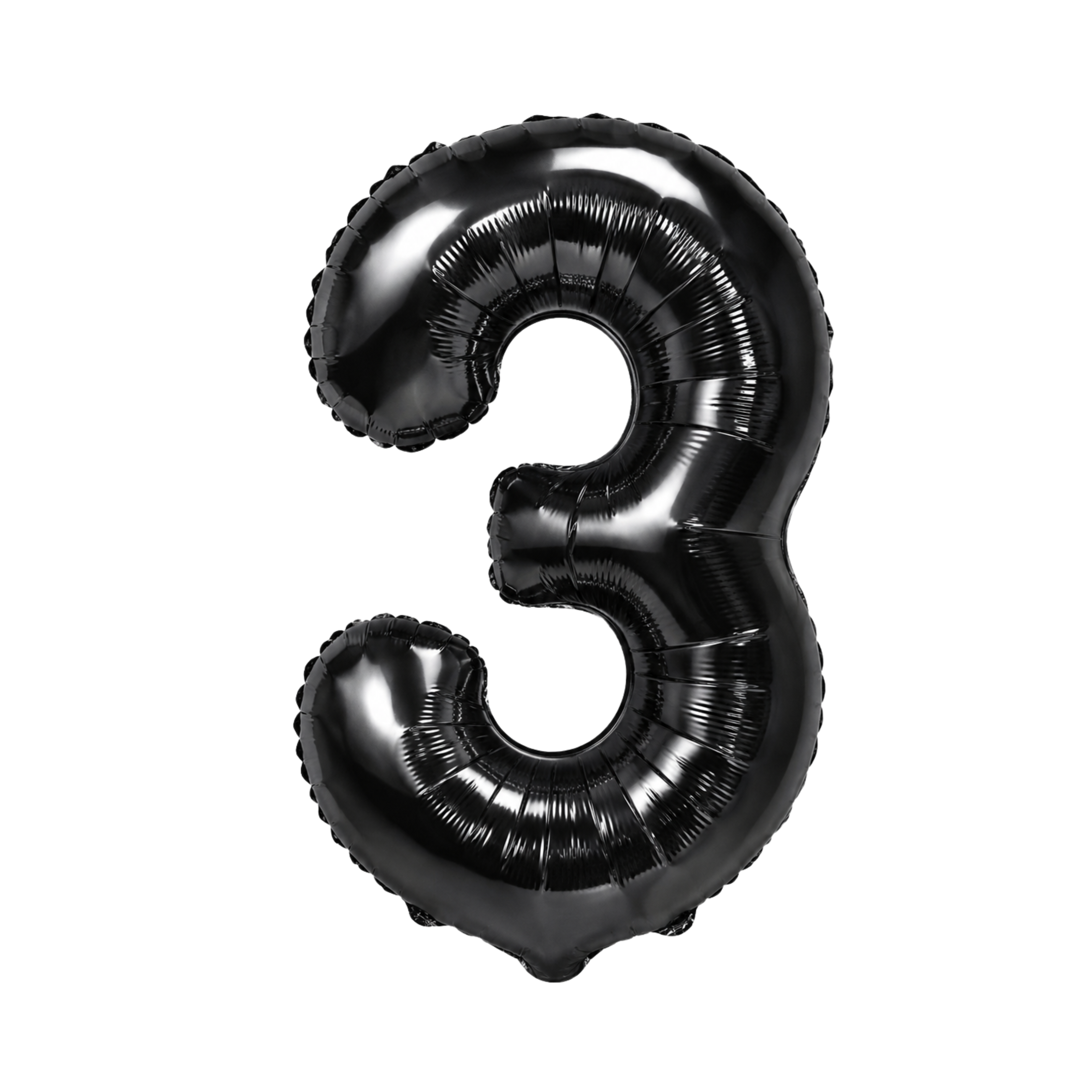 Globo Número Negro 32"