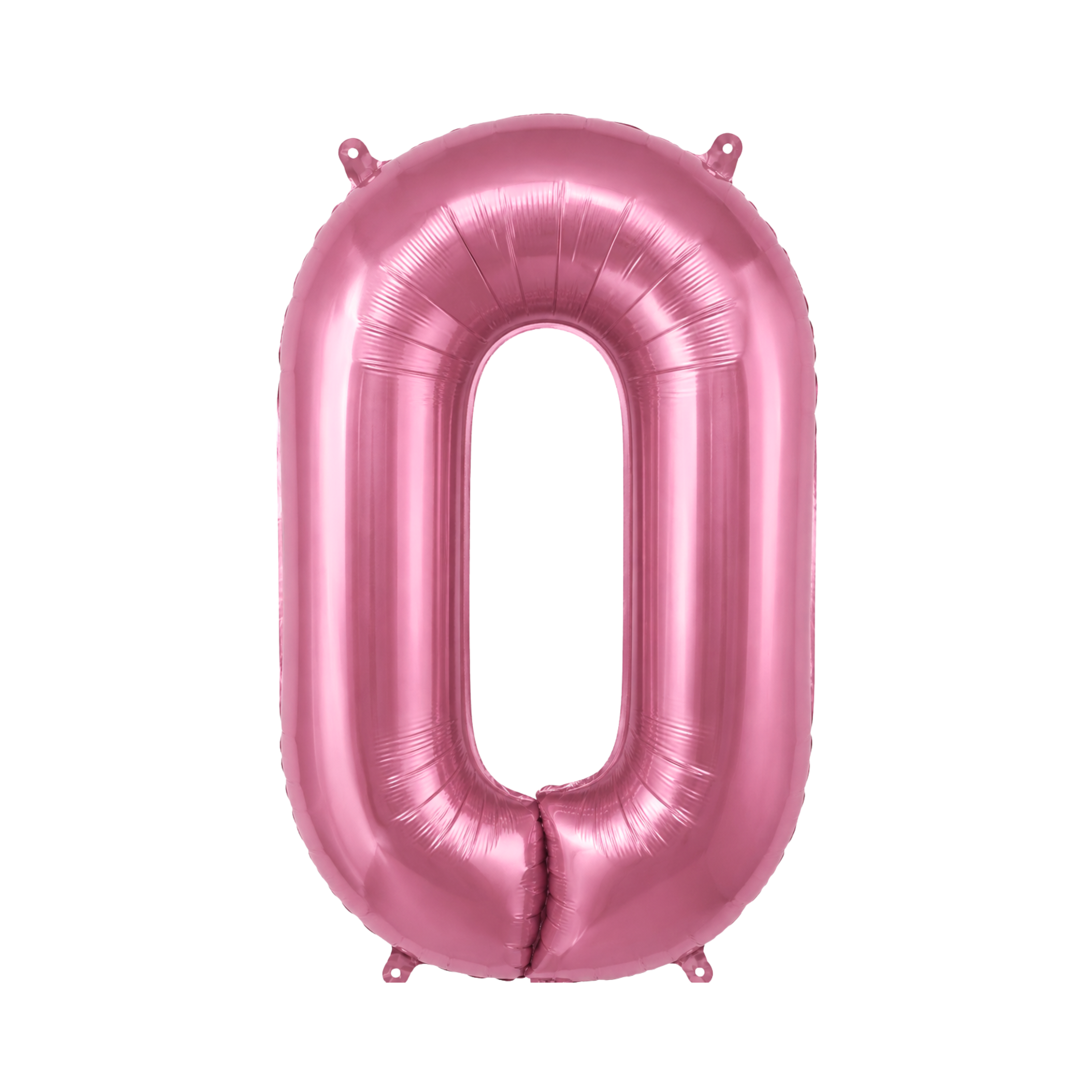 Globo Número Rosado Pastel 32"