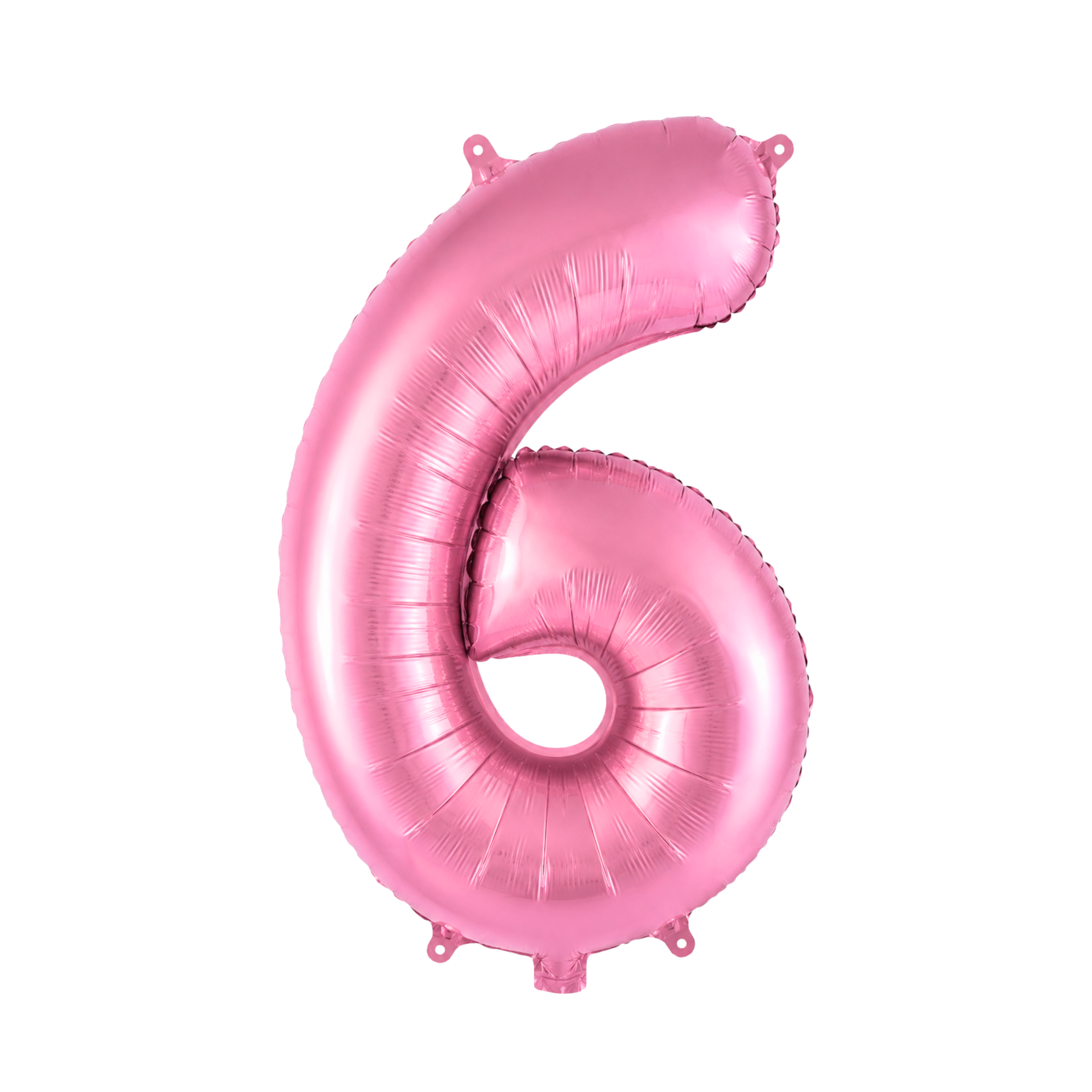Globo Número Rosado Pastel 32"