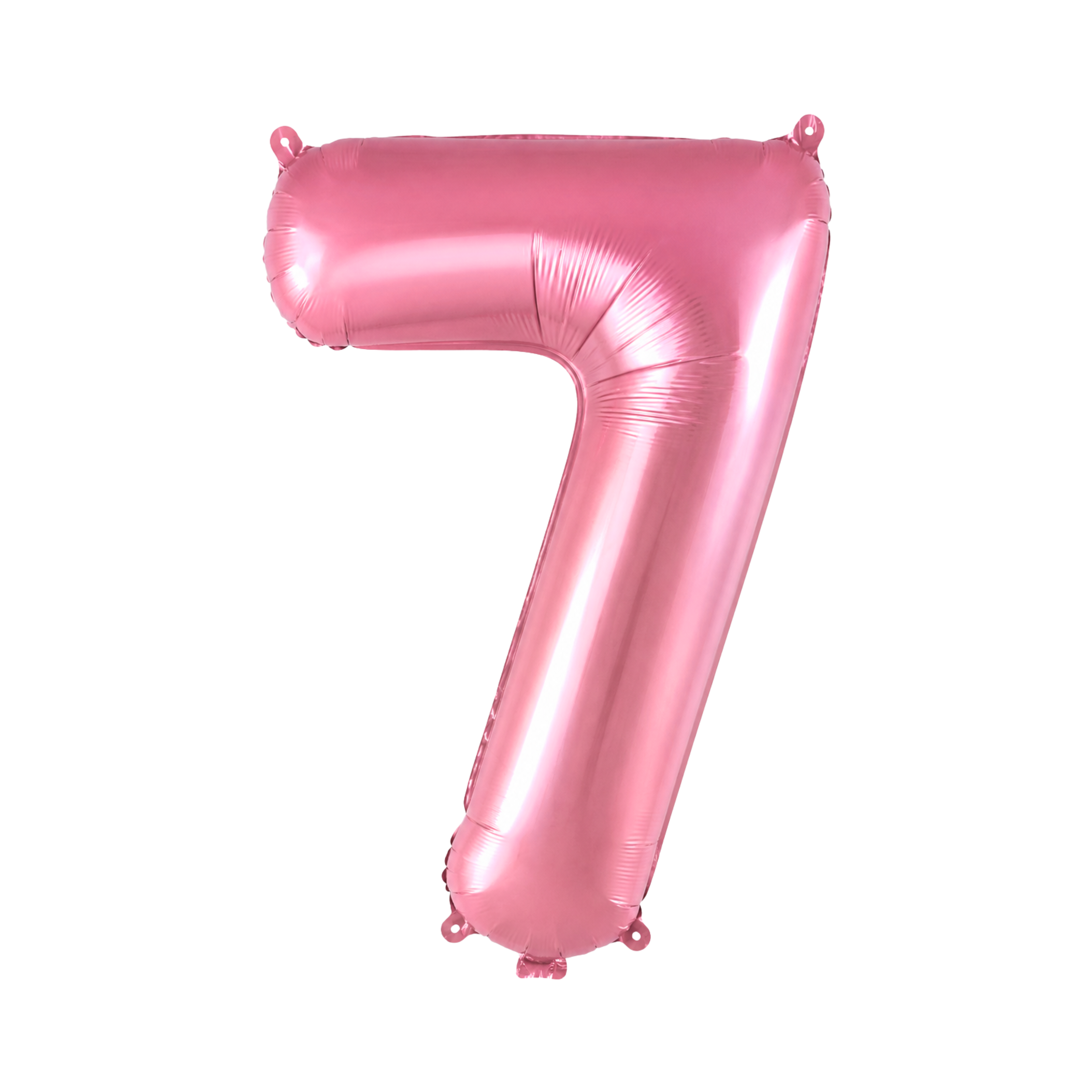Globo Número Rosado Pastel 32"