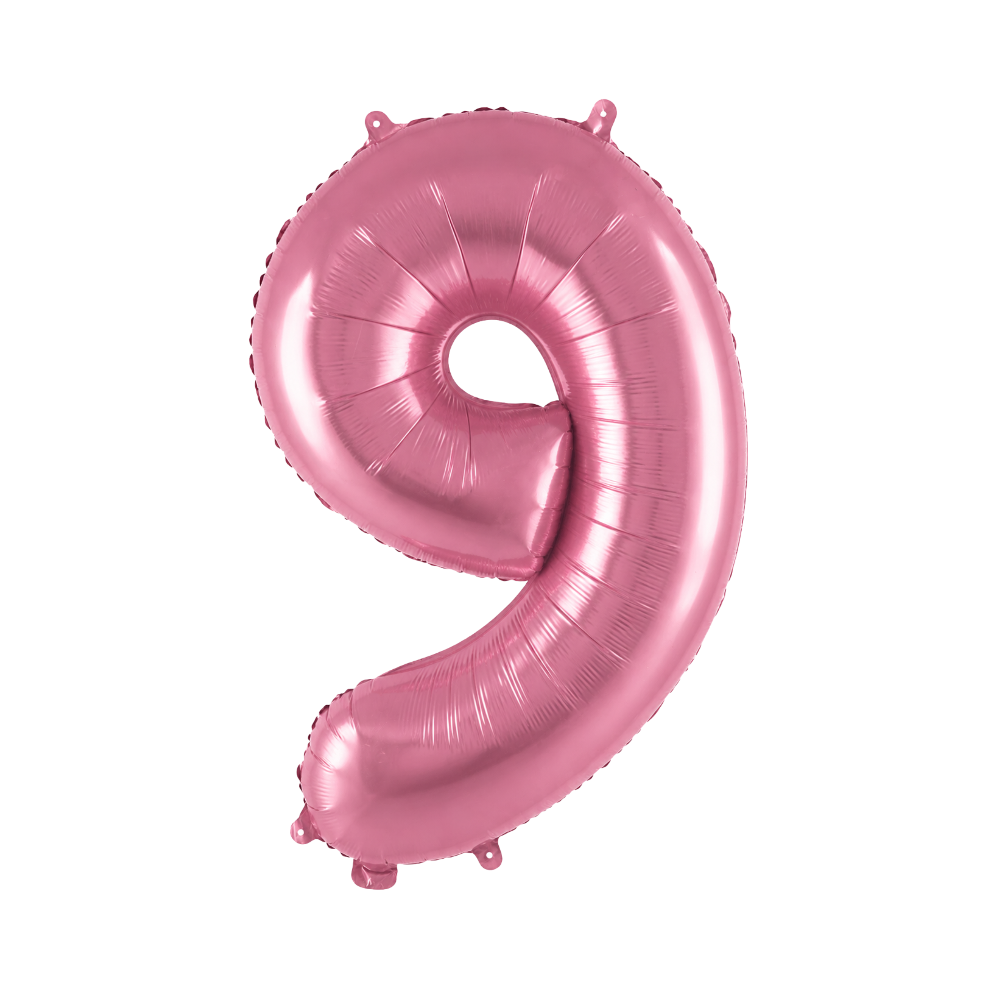 Globo Número Rosado Pastel 32"