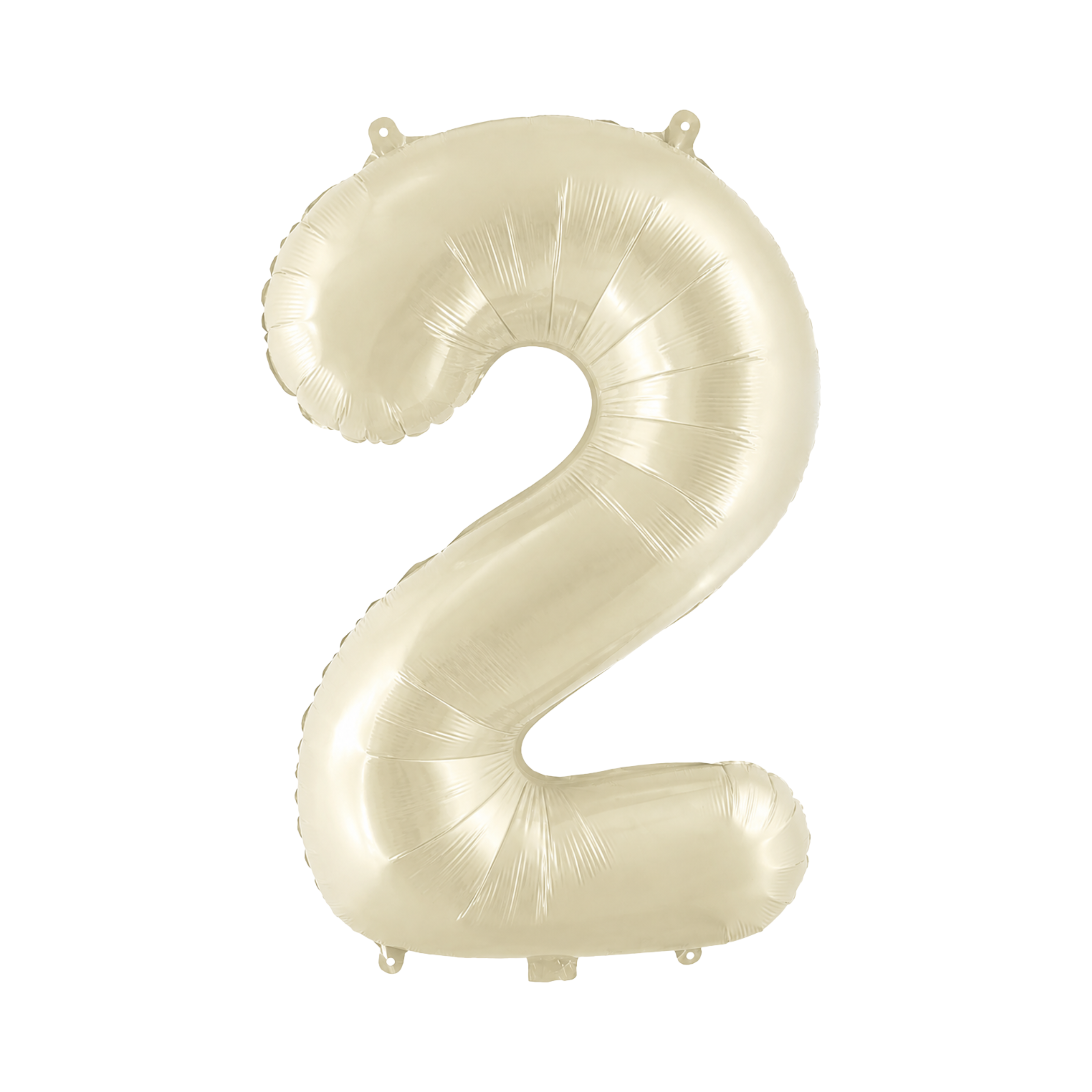 Globo Número Beige 32"