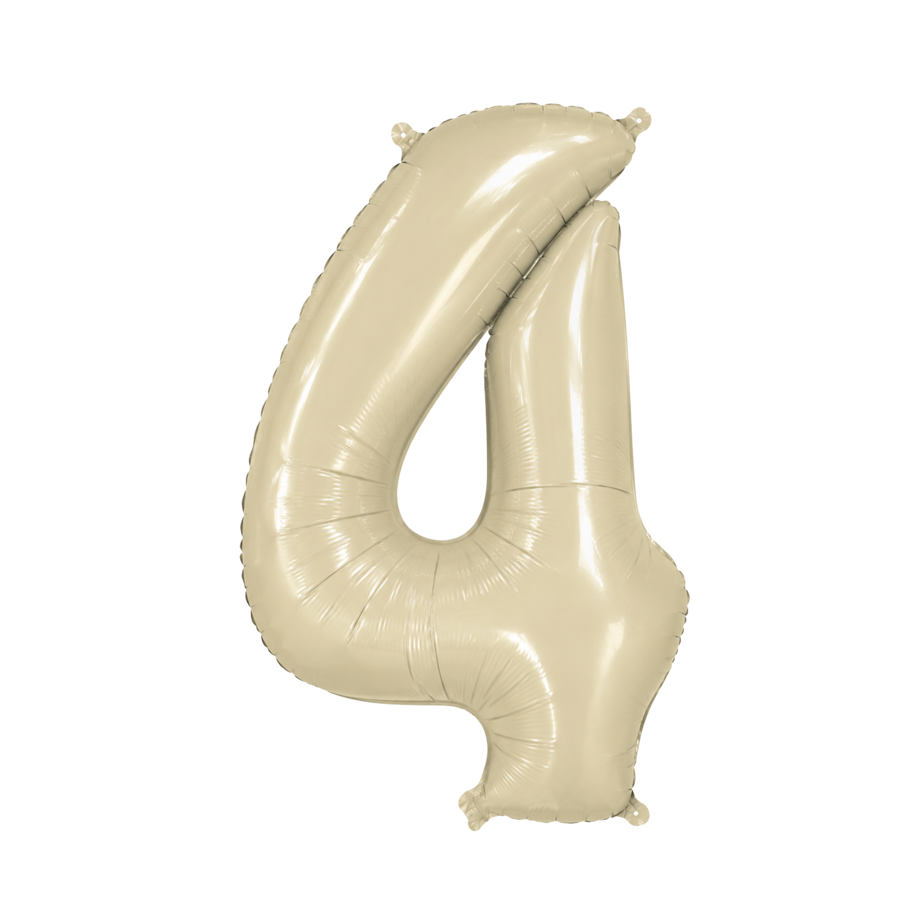 Globo Número Beige 32"