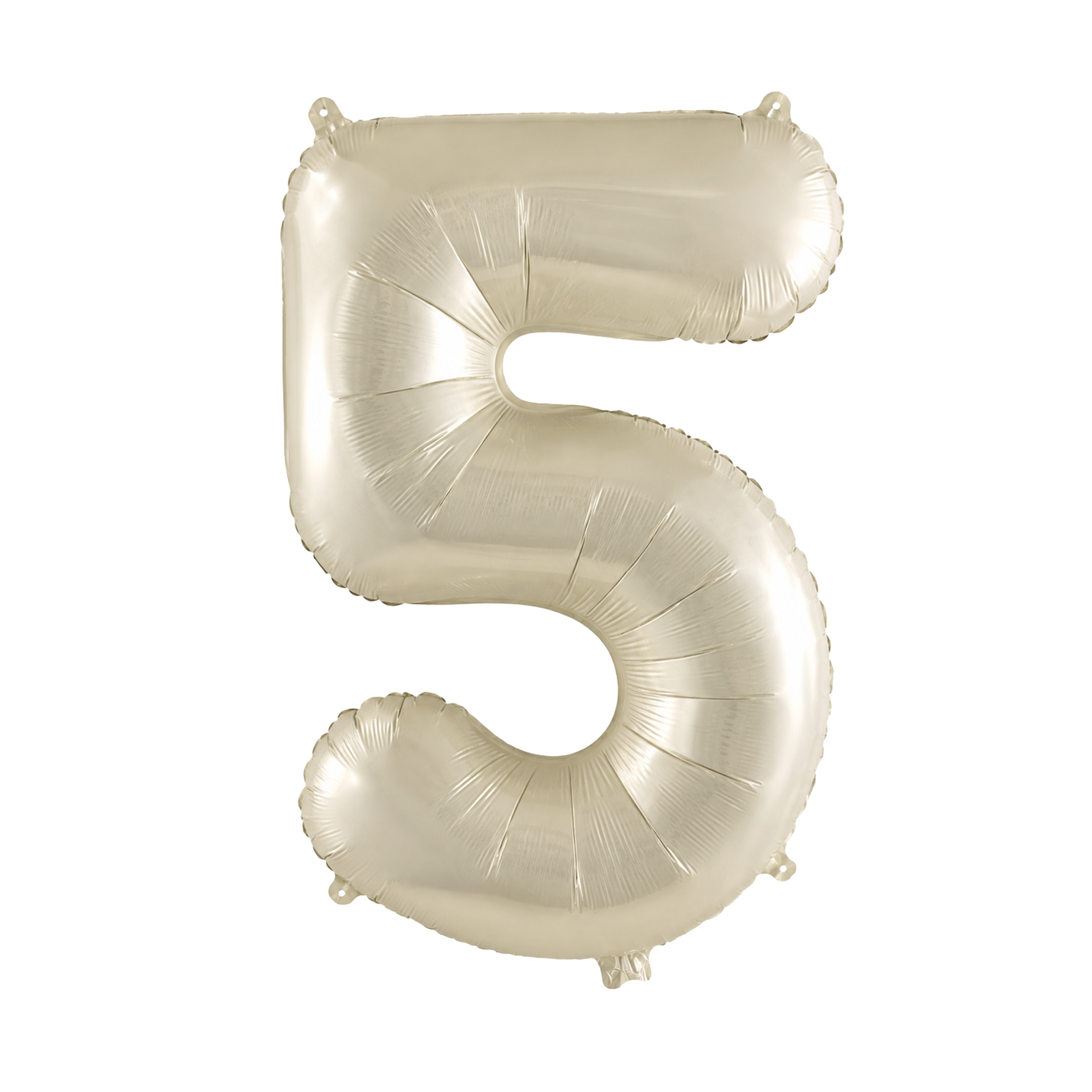 Globo Número Beige 32"