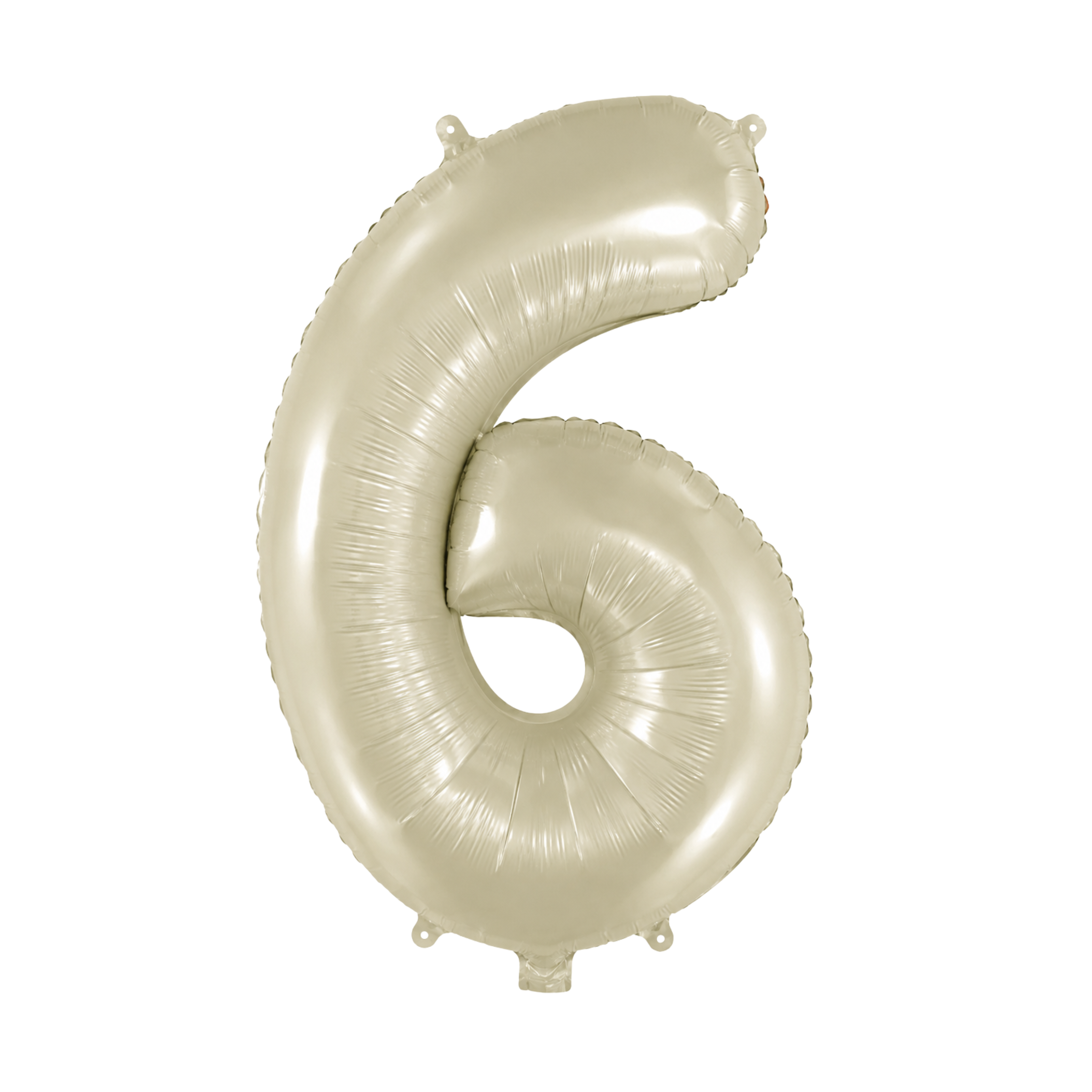 Globo Número Beige 32"