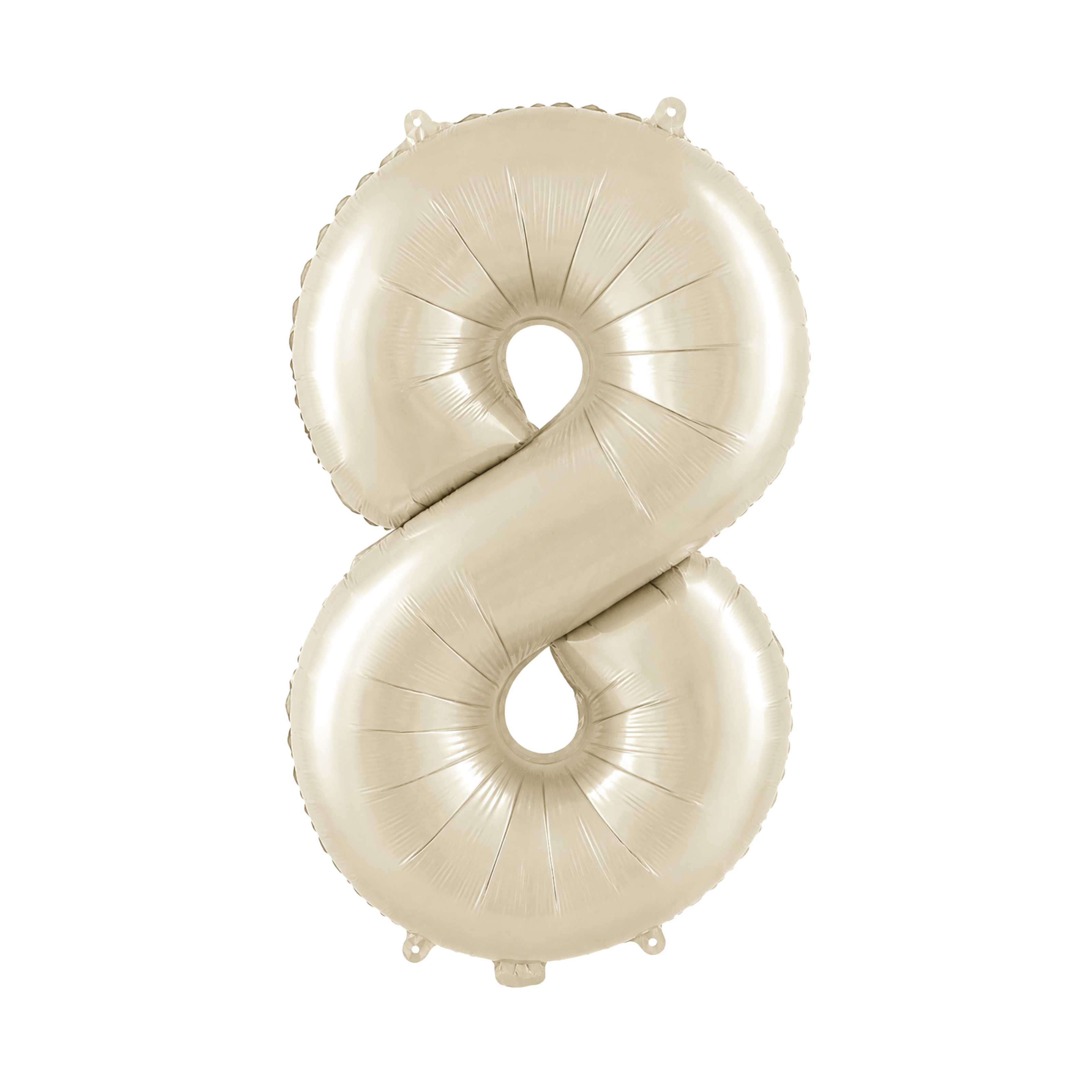 Globo Número Beige 32"