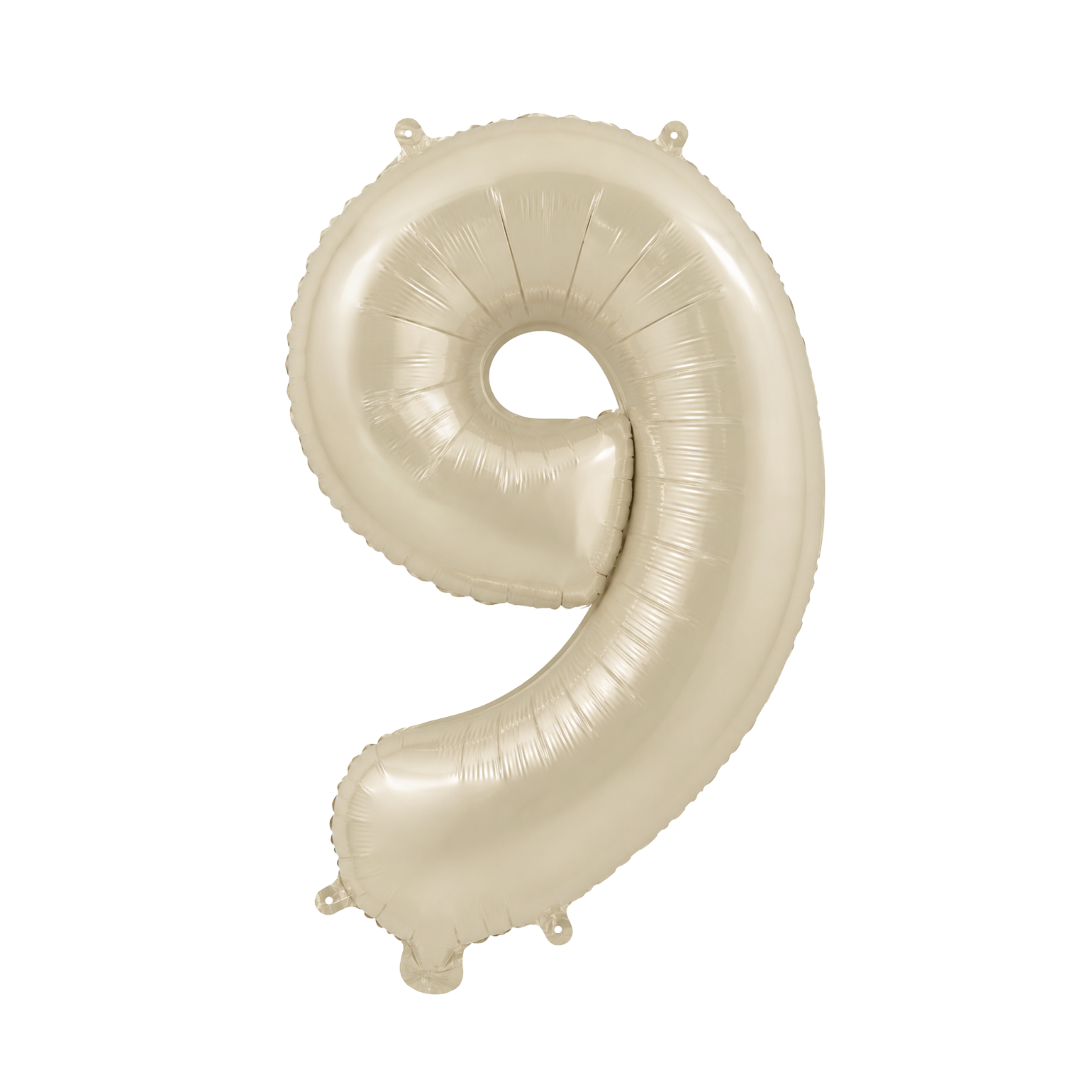Globo Número Beige 32"